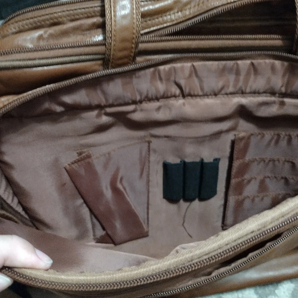 Wilson's Leather briefcase laptop bag